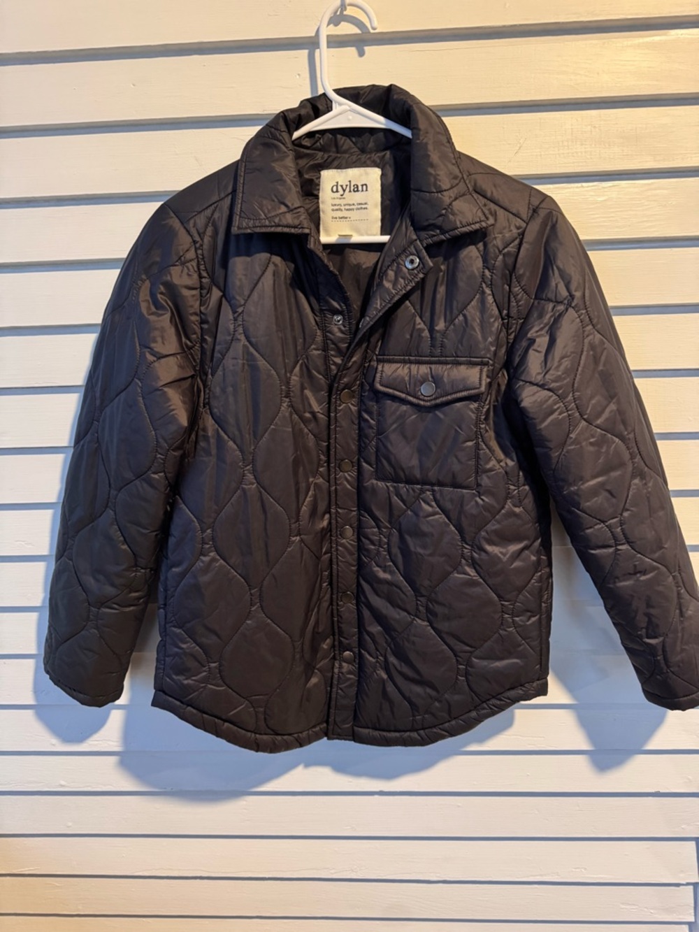 Dylan Quilted Black Jacket